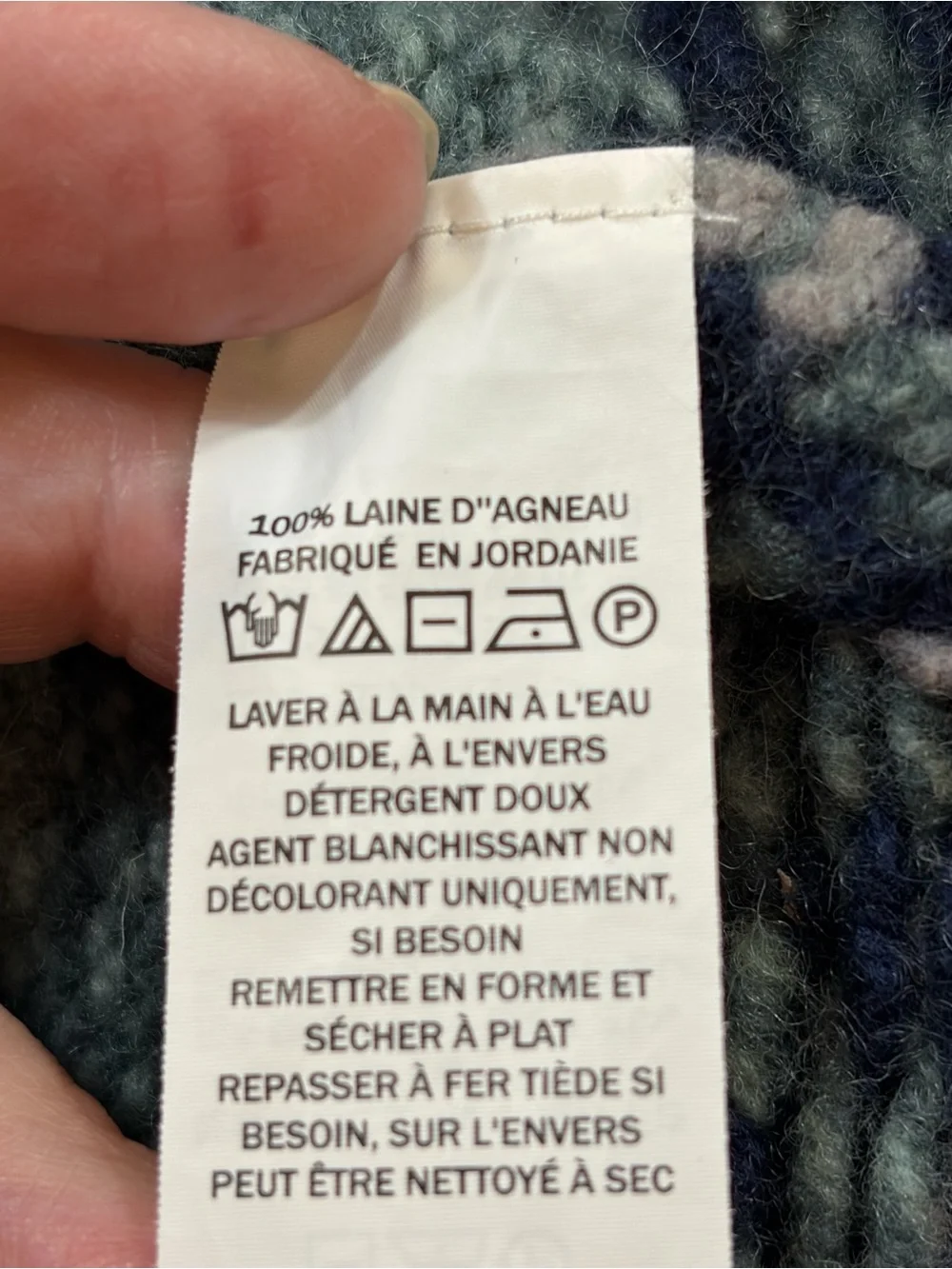 LL BEAN 100% Wool sweater  Xlarge  Tiny Defect Pictured Vintage Thick Nice